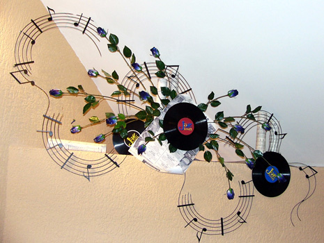 Оформление ниши в клубе Джаз-Таун